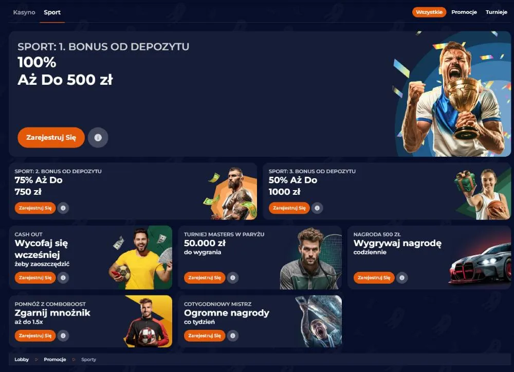 Bonusy i gry w Nine Casino